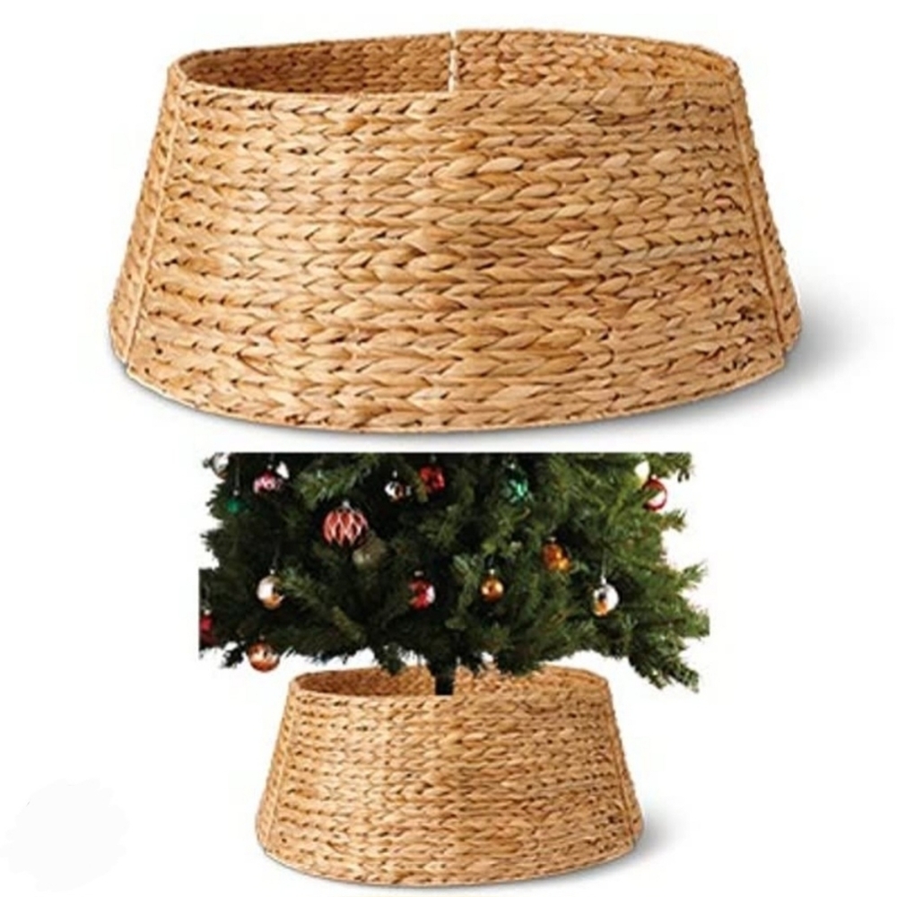 Huntington Home Natural Woven Tree Collar
